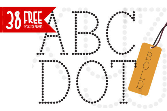 ABC Dot Bold: A Display Font That Feels Like Handmade Magic