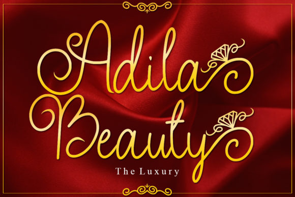 Adila Beauty: A Premium Script Font for Timeless Branding