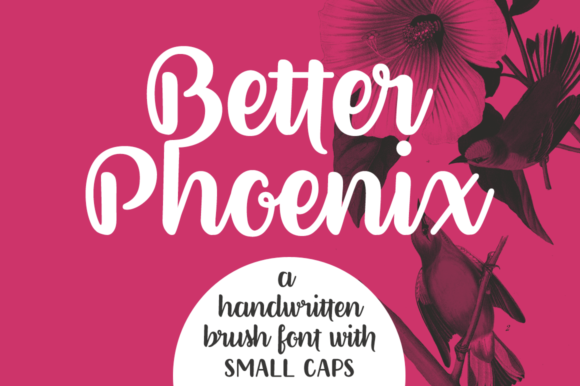 Better Phoenix: A Brush Font That Makes Your Campaign Stand Out