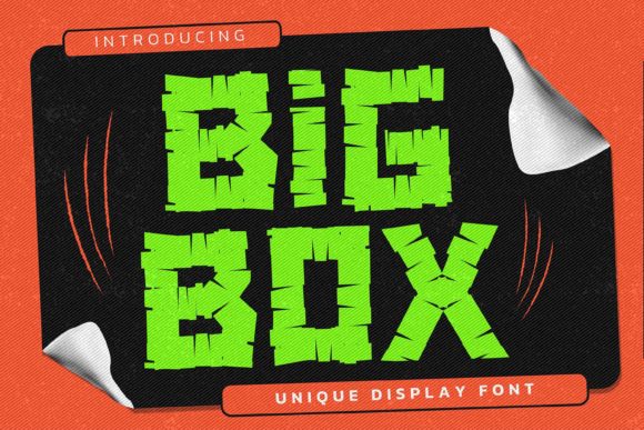 Big Box: A Display Font That Elevates Editorial Design