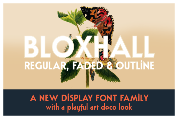 Bloxhall: A Retro Display Font That Pops on Every Screen
