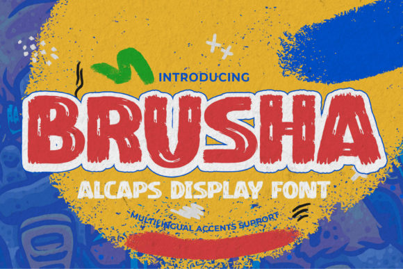 Brusha: A Bold Display Font That Elevates Real Small Business Branding