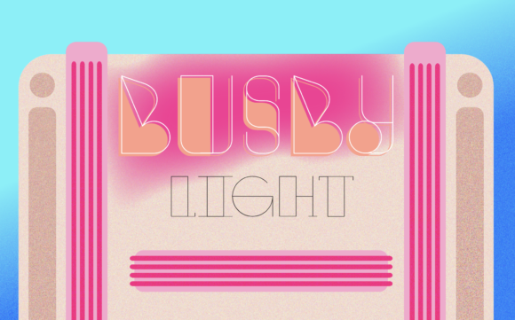 Busby Light: A Retro Display Font That Stops Scrolling