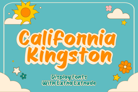 California Kingston: A Chalk-Brushed Display Font That Feels Like Home