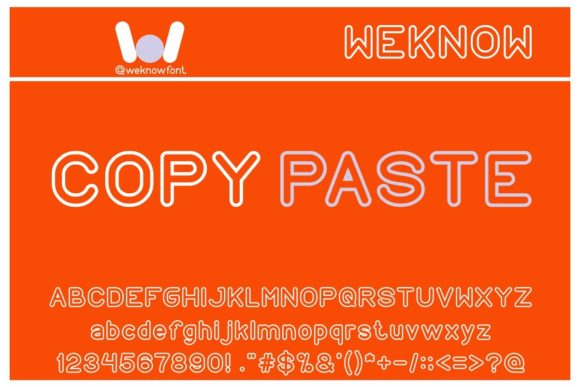 Copy Paste: A Display Font for Bold Editorial Identity