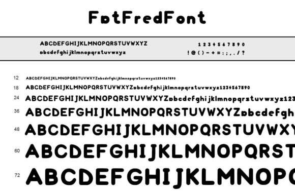 Fat Fred: A Display Font That Feels Like a Smile