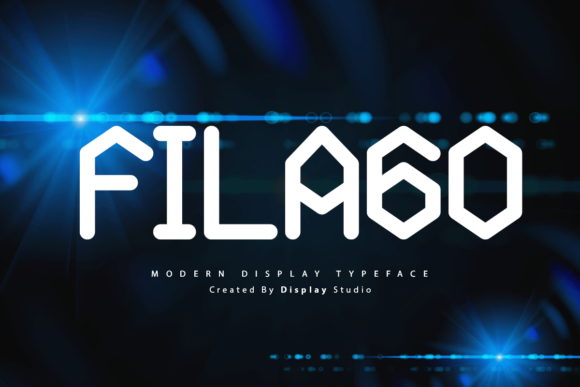 Filago: A Futuristic Display Font for Handmade Creators