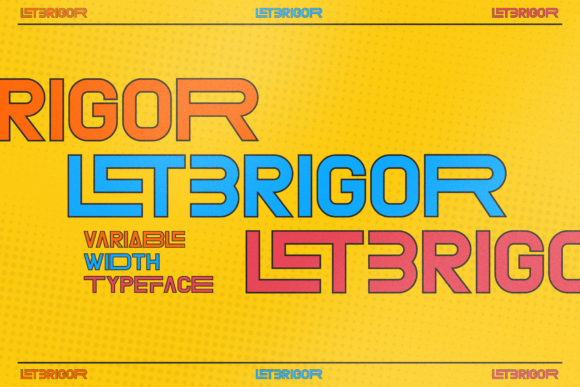 Letbrigor Display Font for Handmade Labels & Elegant Printables