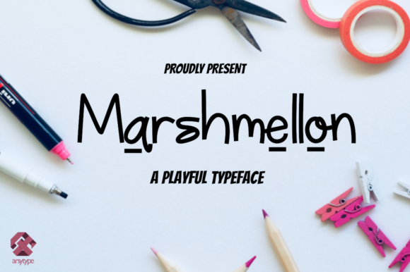 Marshmellon: A Display Font That Feels Like Sunshine