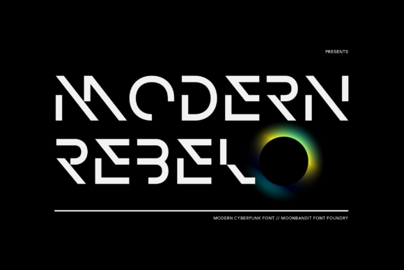 Modern Rebel: A Bold Display Font for Handmade Brands