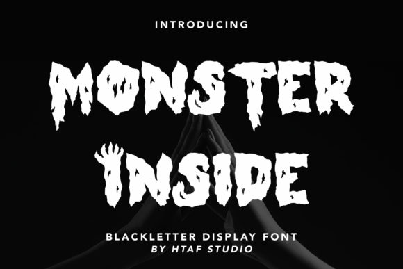 Monster Inside: A Display Font That Gives Your Brand Real Personality