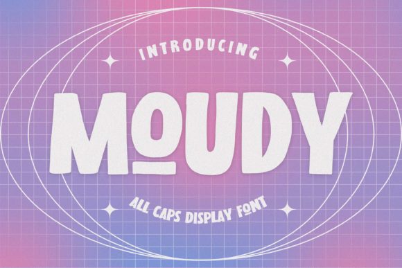 Moudy: A Bold Display Font That Commands Attention Online