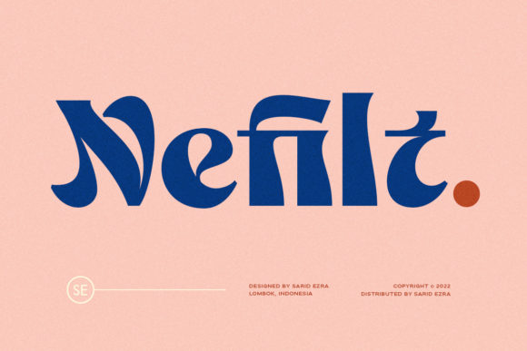 Nefilt: A Bold Display Font for Modern Web Headlines