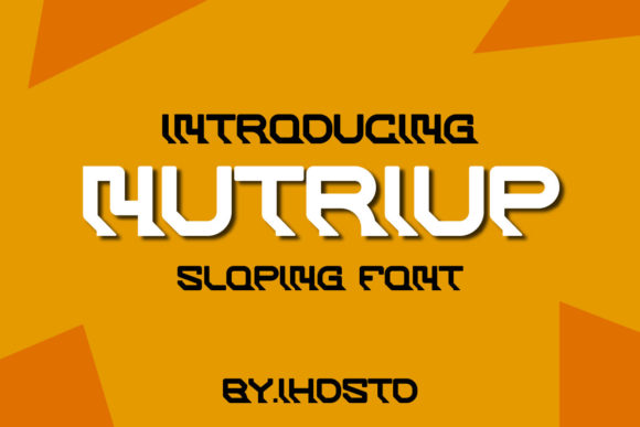Nutriup: A Bold Display Font That Elevates Real Small Business Branding