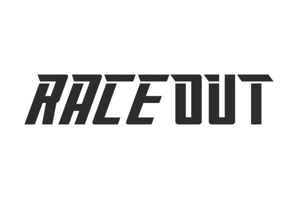 Raceout: A Bold Display Font for Editorial Impact