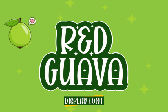 Red Guava: A Playful Display Font That Lifts Your Digital Brand