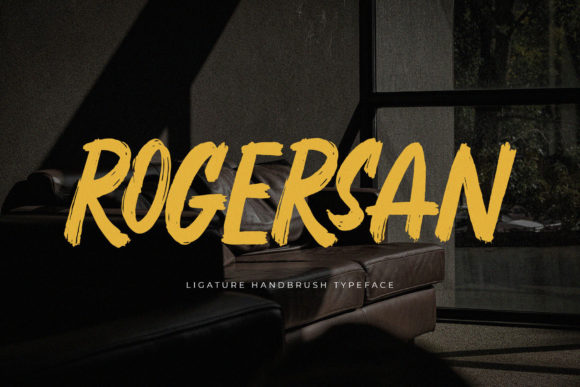 Rogersan: A Display Font That Makes Your Brand Feel Intentional