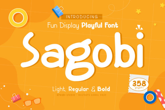 Sagobi: A Playful Display Font for Scroll-Stopping Campaigns