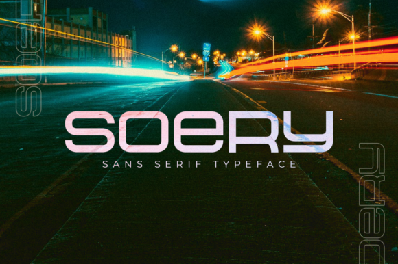 Soery: A Futuristic Display Font for Digital Branding