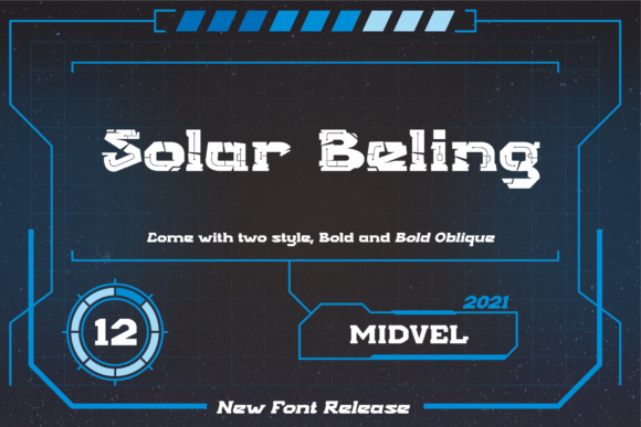 Solar Beling: A Bold Display Font That Elevates Your Brand
