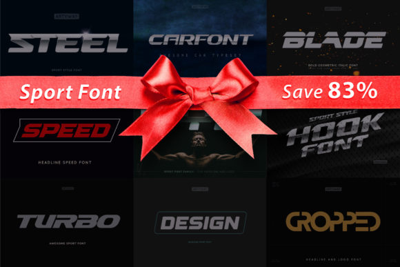 Sport Bundle: A Punchy Display Font That Delivers