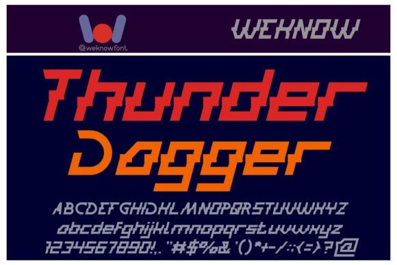 Thunder Jagger: A Display Font That Sparks Editorial Energy