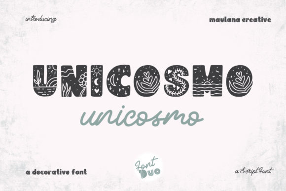Unicosmo Duo: A Display Font That Cuts Through the Feed