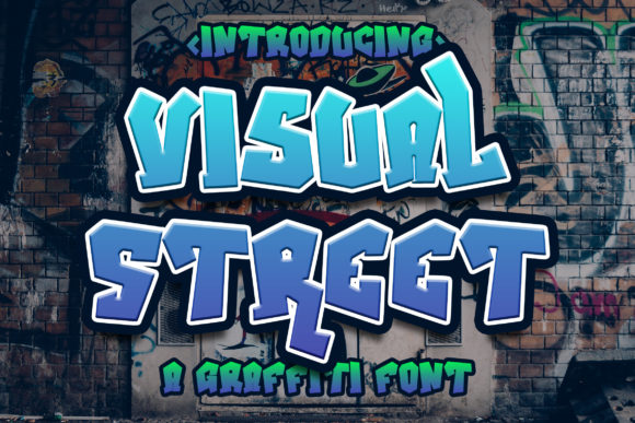 Visual Street: A Graffiti Display Font That Pops on the Web