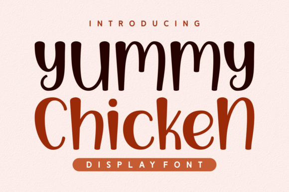 Yummy Chicken Font: A Quirky Handwritten Display Typeface Review
